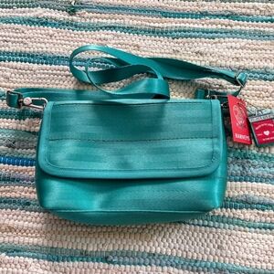 Harveys Foldover Crossbody Turquoise